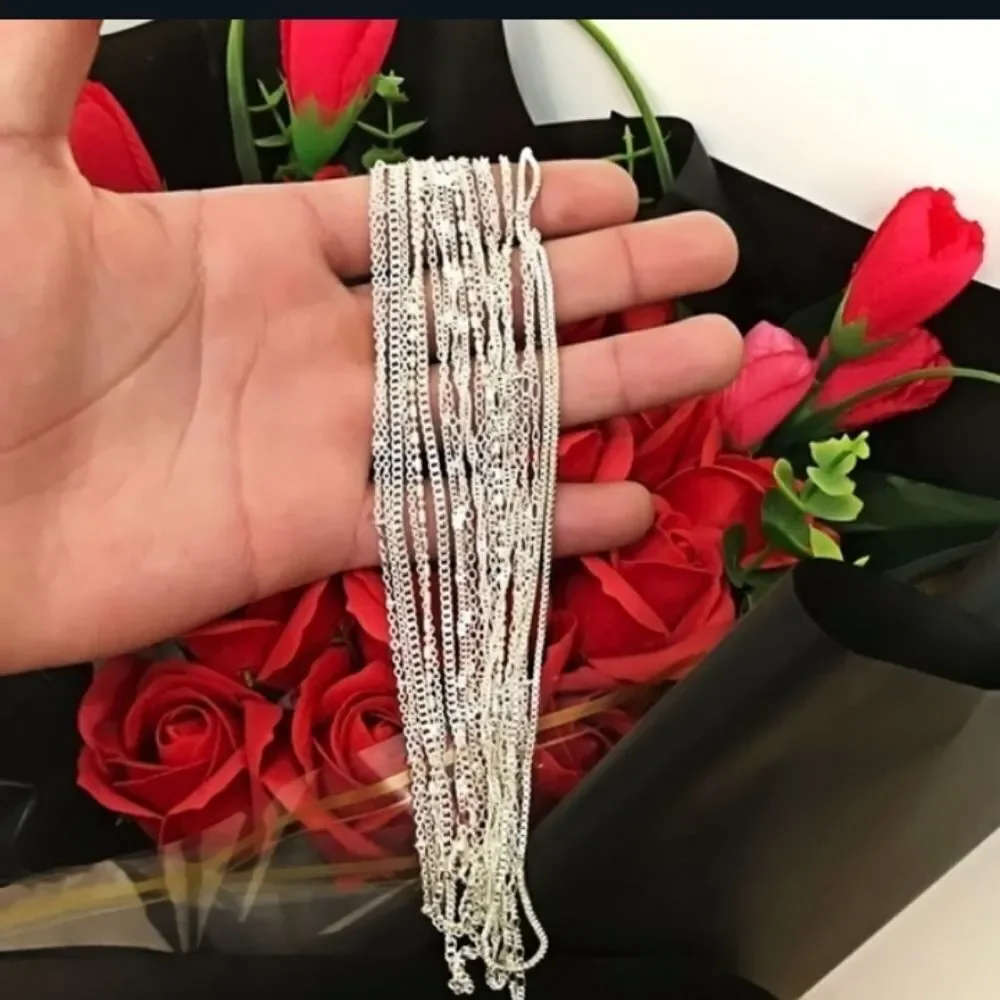 Damaged Silver plated necklace / chain